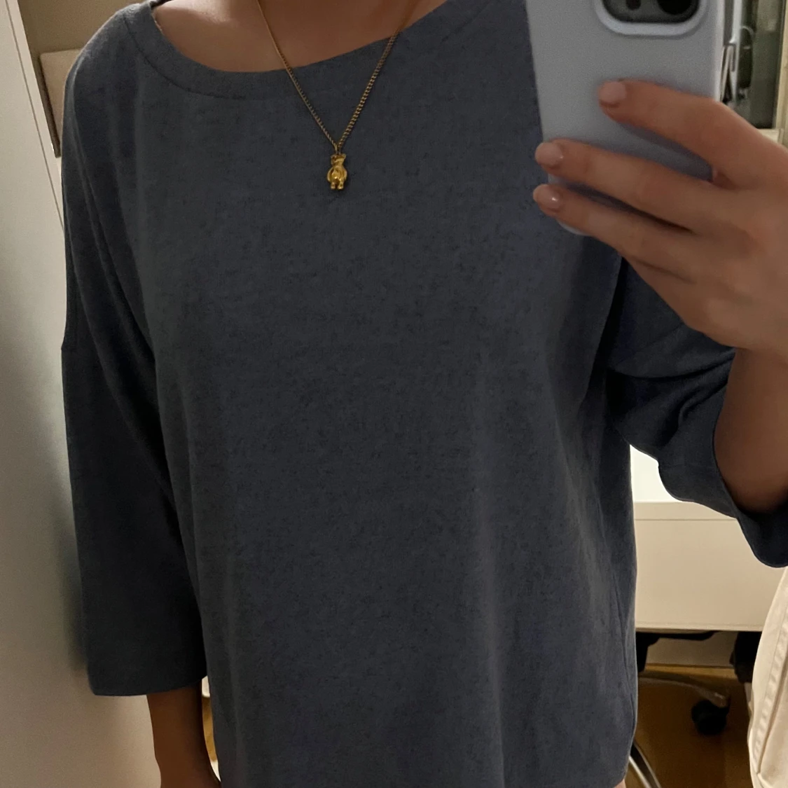 Snygg trekvartsärmad tröja - 2