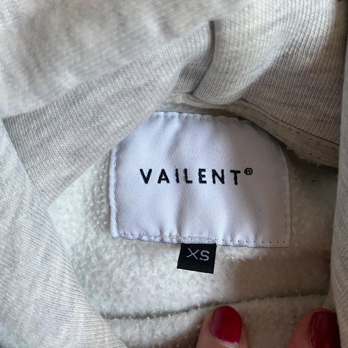Grå hoodie från Vailent - 2