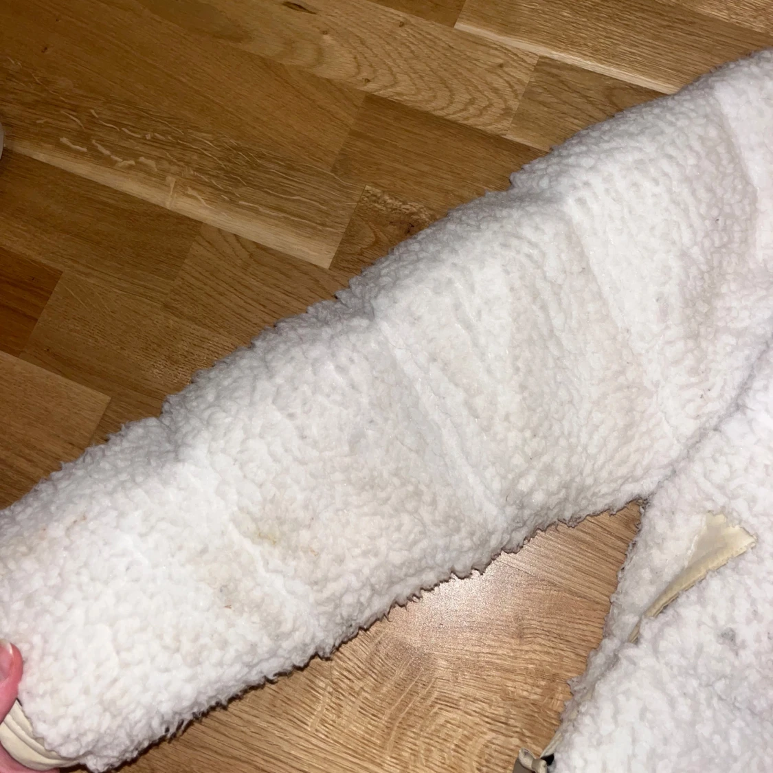 Vit teddyjacka från The North Face - 4