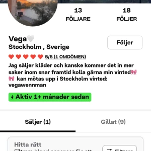 ‼️gammalt konto‼️ - om ni ser detta konto så är det ett gammalt konto, köp ej därifrån!!!!