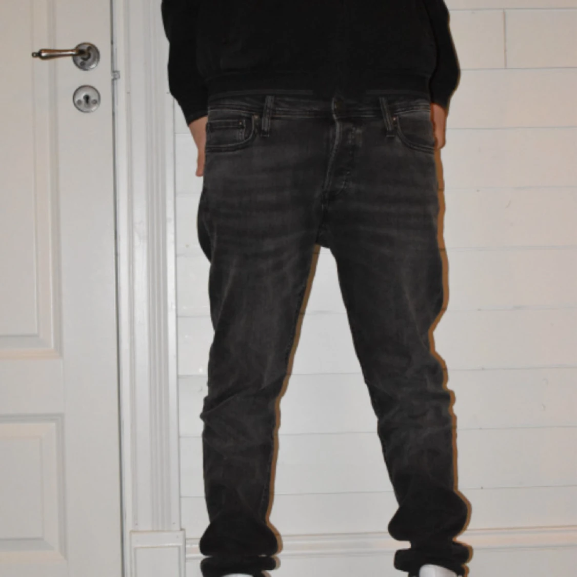 Svarta jeansbyxor - 3