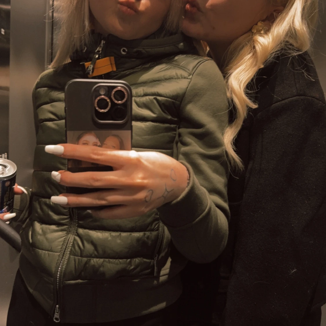 Grön pufferjacka från Parajumpers - 90