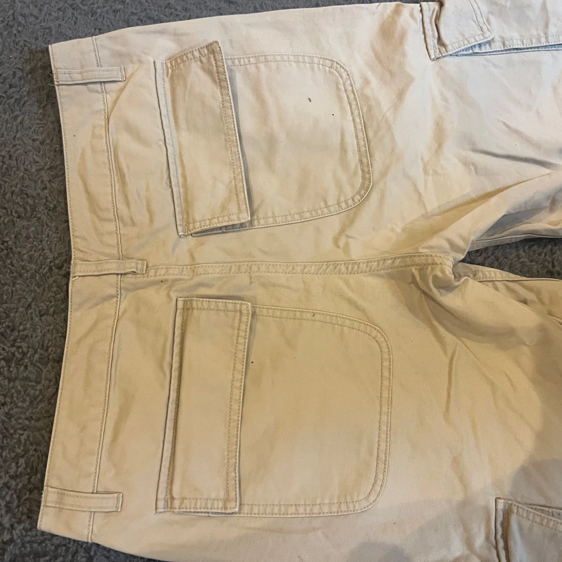 Beige cargobyxor - 92