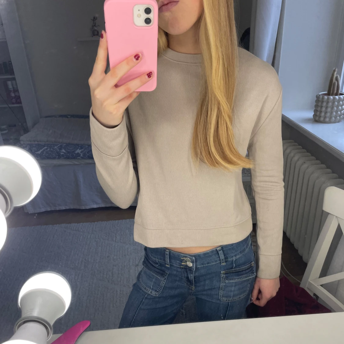 Beige tröja från Zara