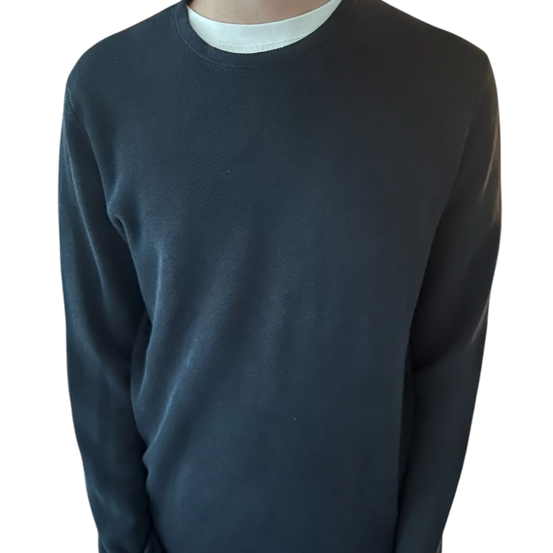 Massimo dutti mörkblå sweatshirt - 90