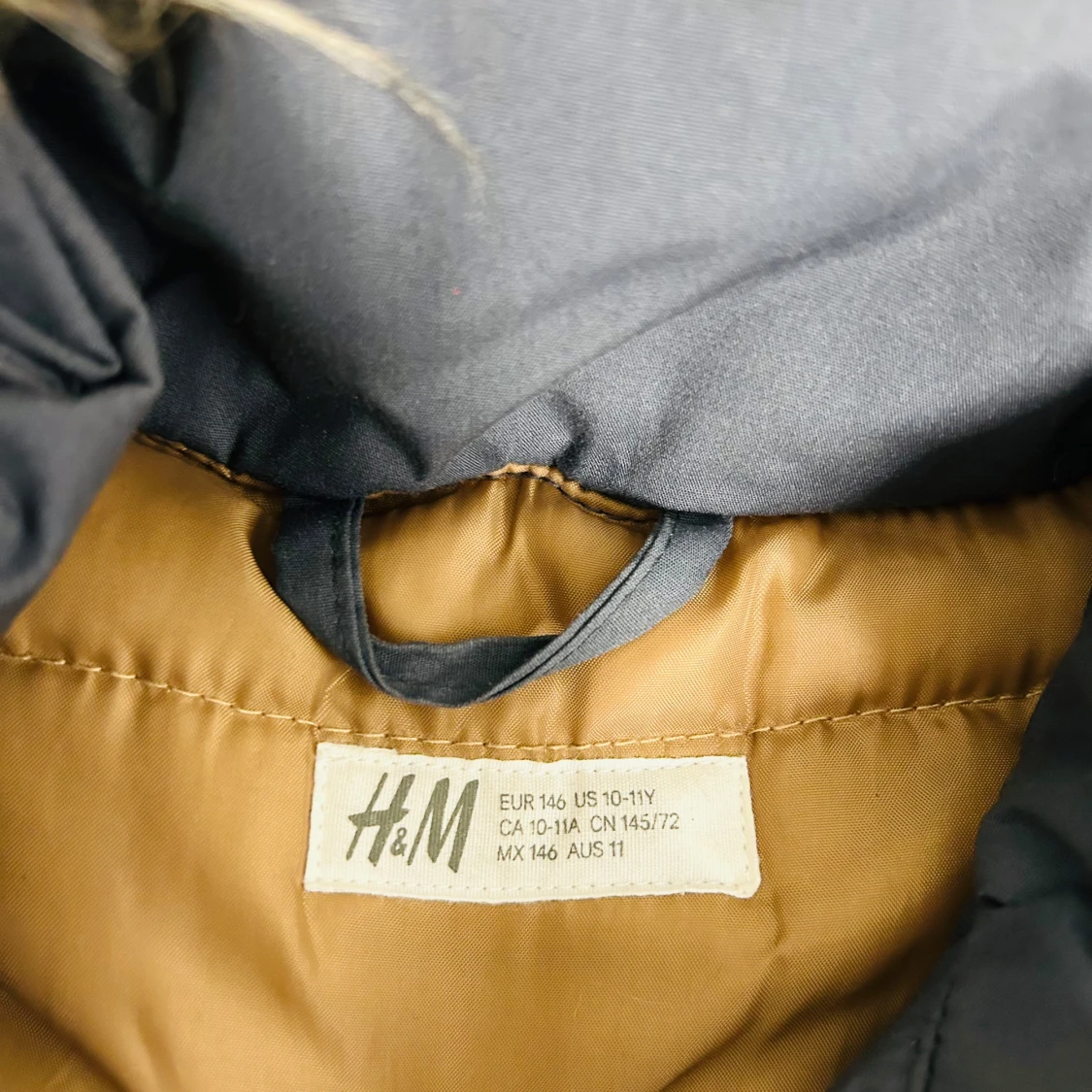 Grå parkajacka från H&M - 91
