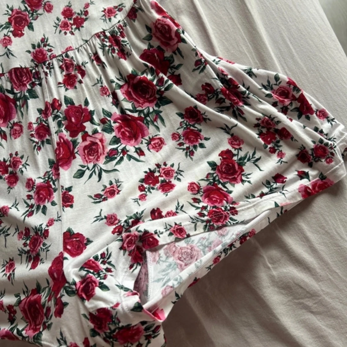 Blommig sommarplaysuit