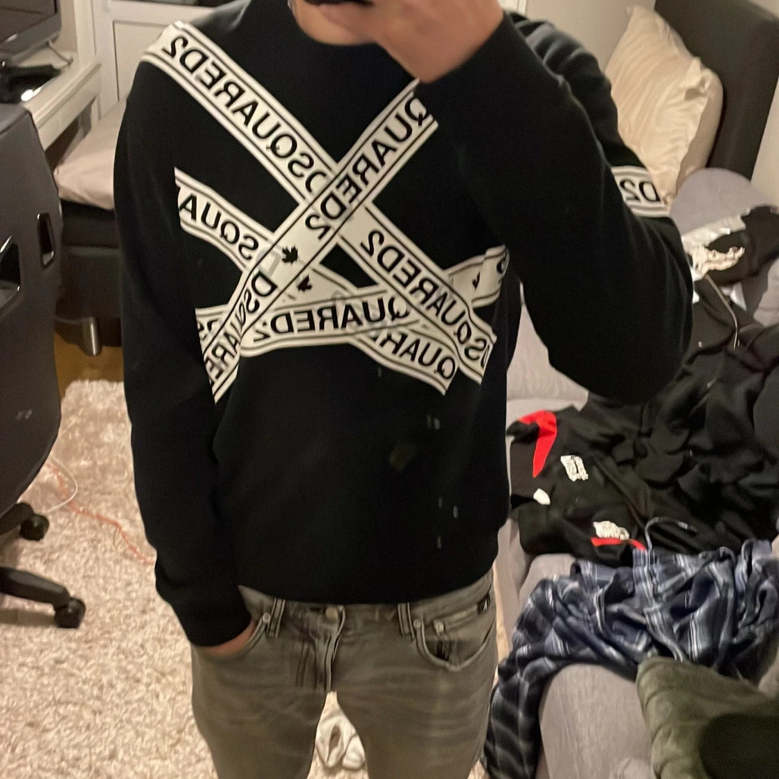 Svart tröja från Dsquared2 - 92