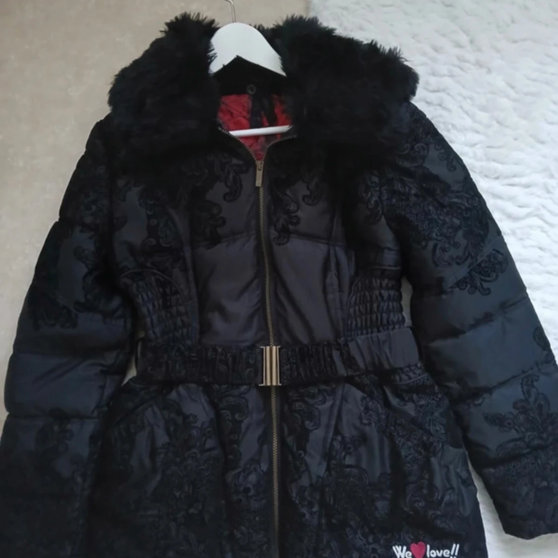 Desigual vinterjacka med faux fur