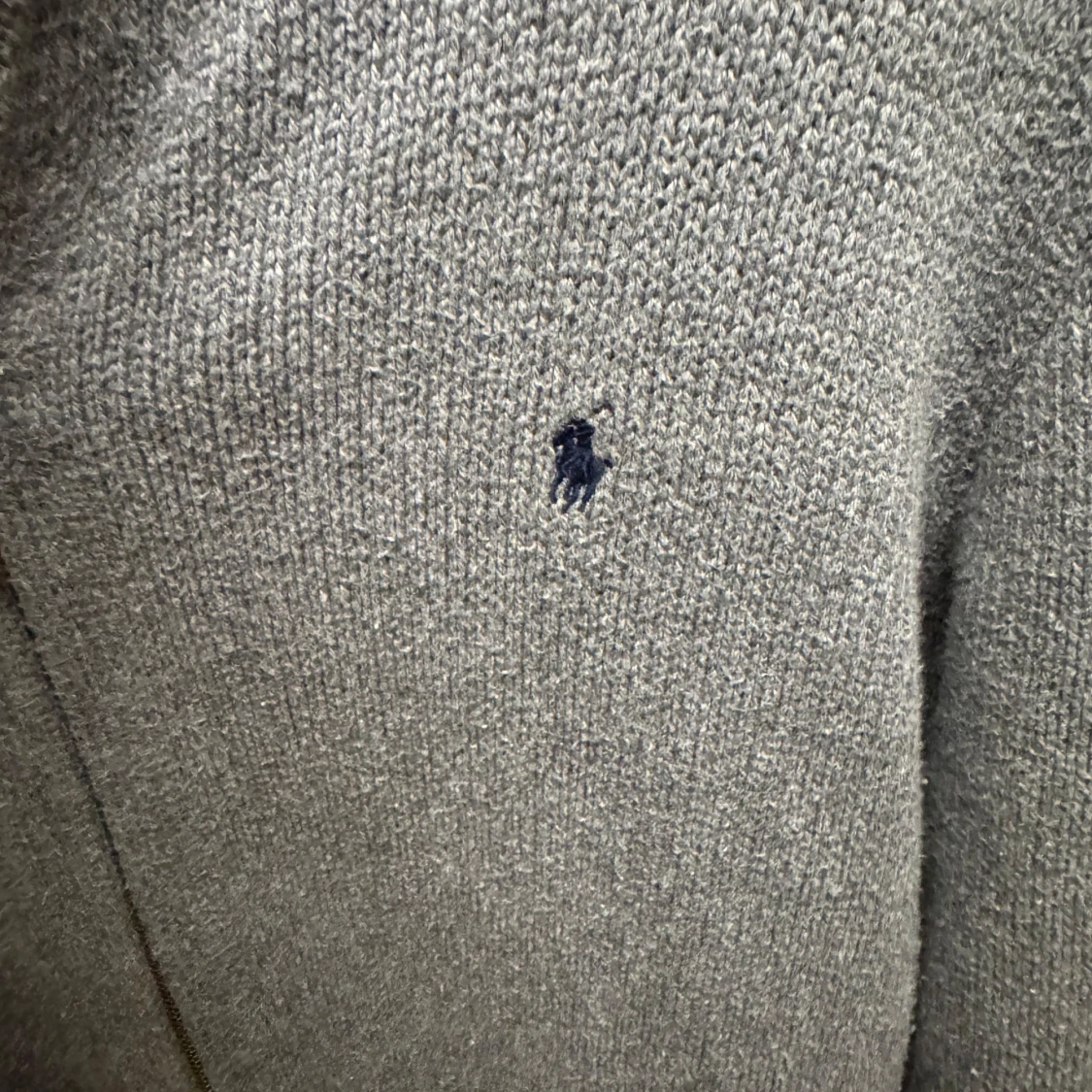 Grå stickad tröja från Polo Ralph Lauren - 92