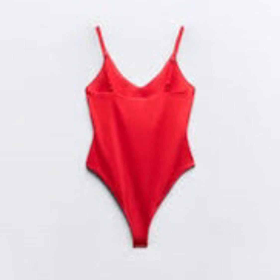 Röd baddräkt - 90