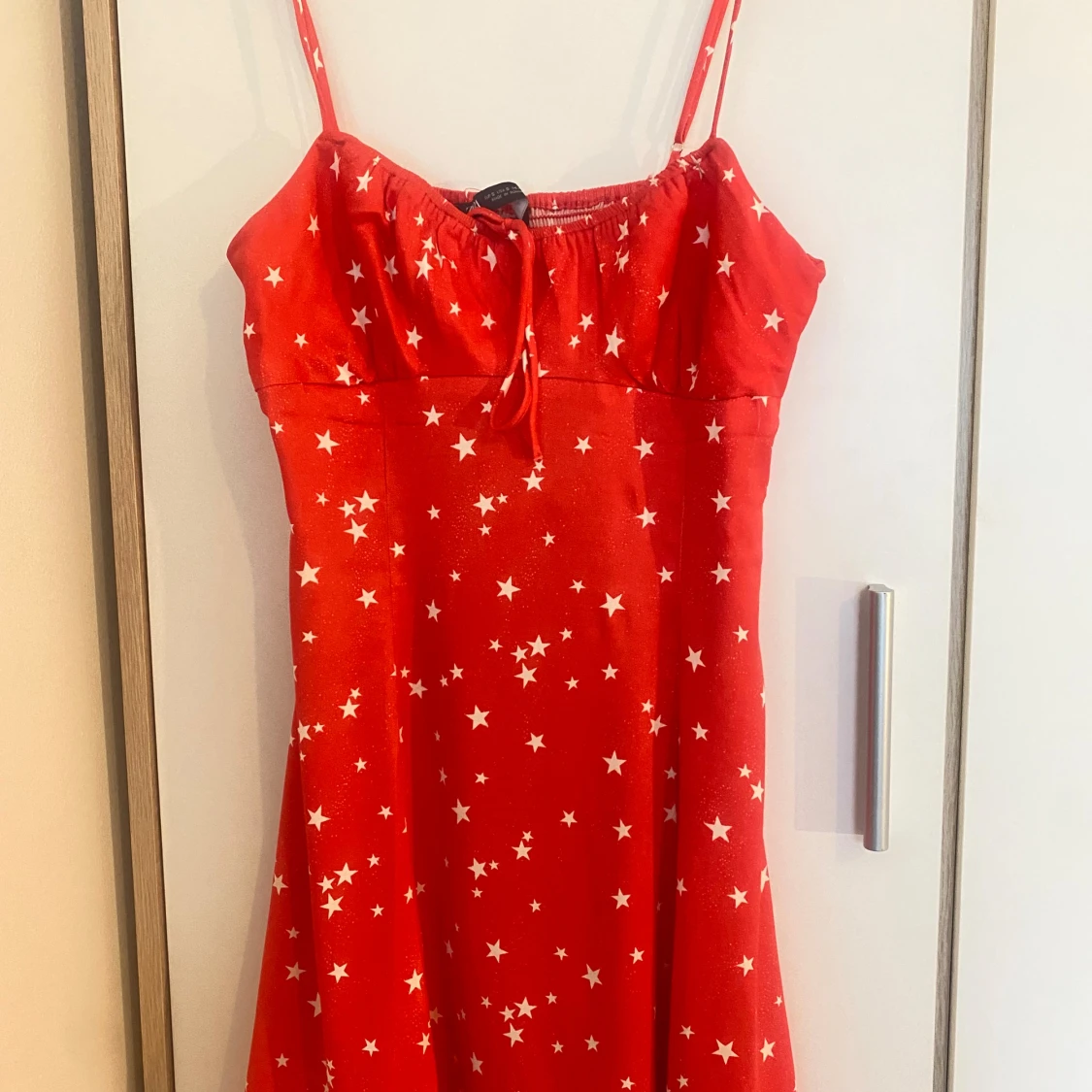 Röd Zara Sommarklänning