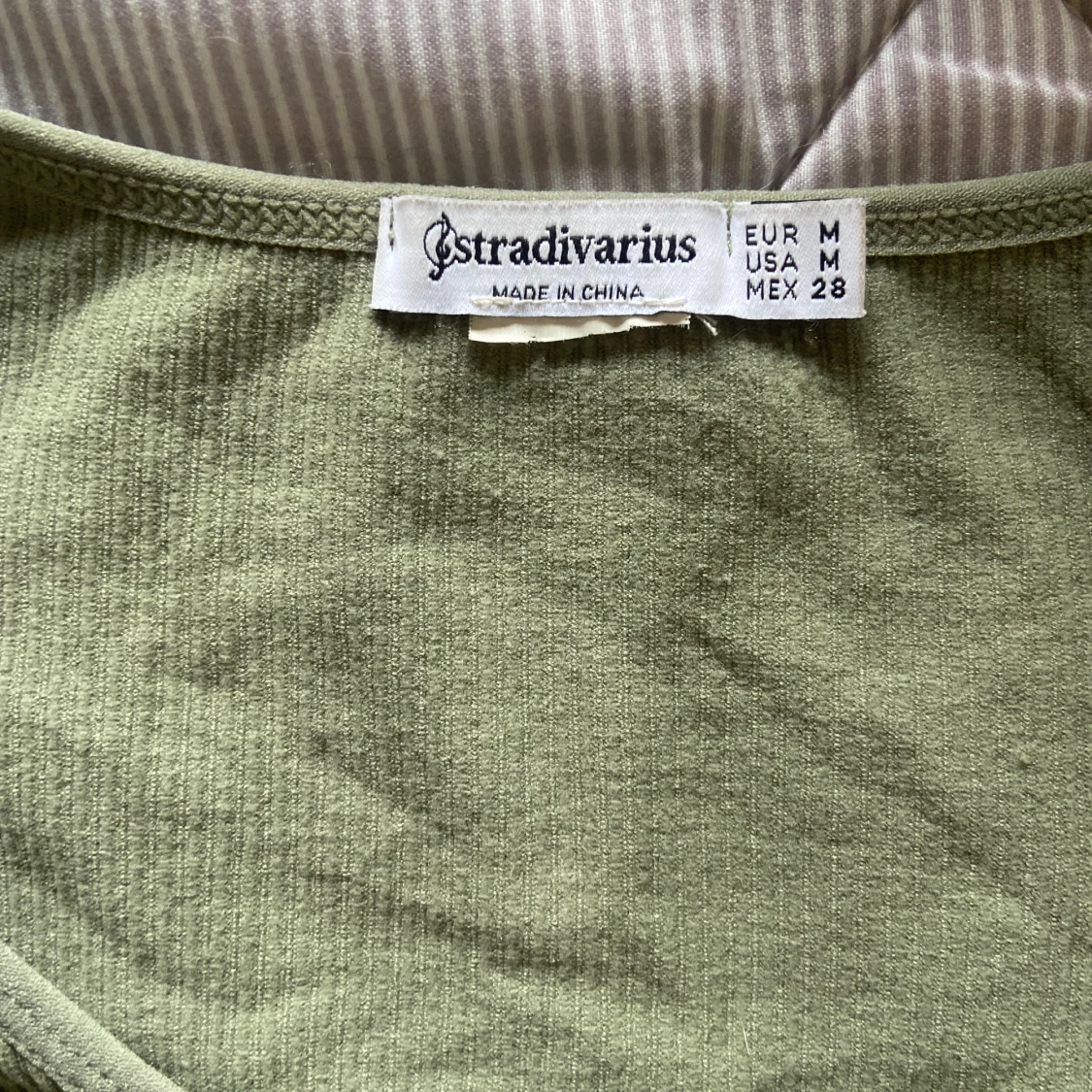 Stradivarius ribbad topp - 91