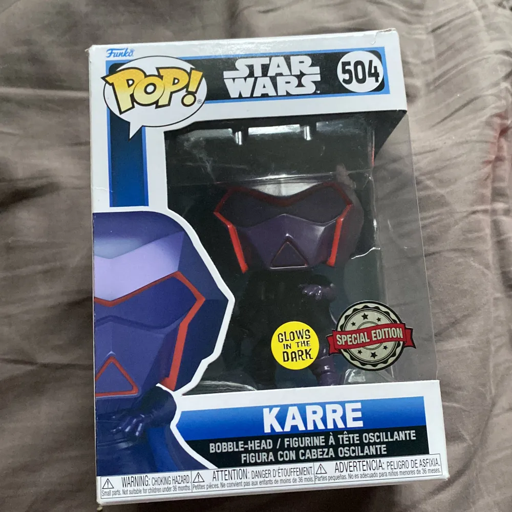 Star Wars funko pop, Karre. Inte öppnad.. Accessoarer.