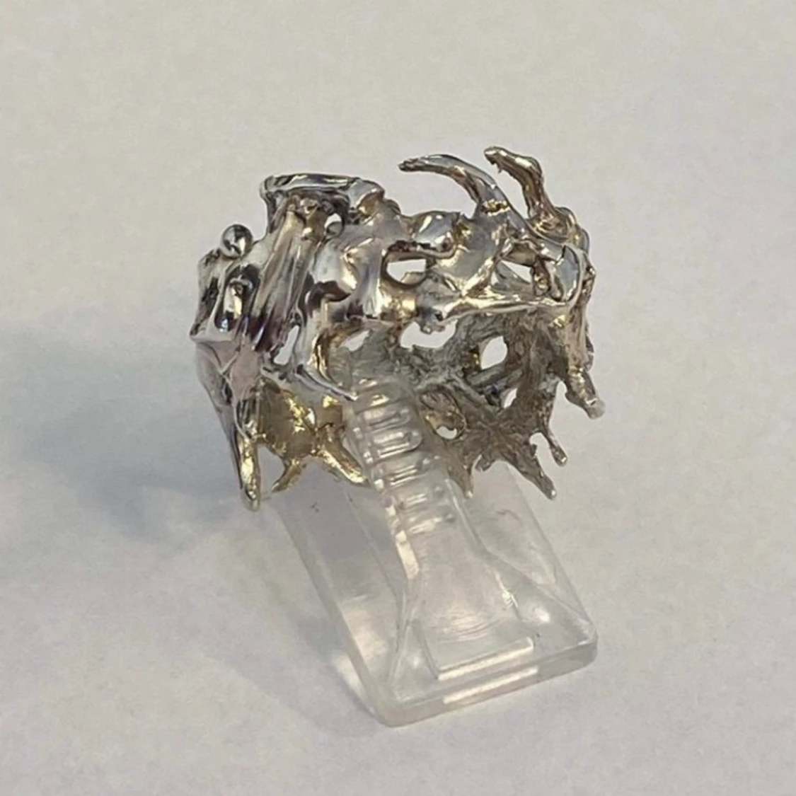 Handmade sterling silver ring  - 92