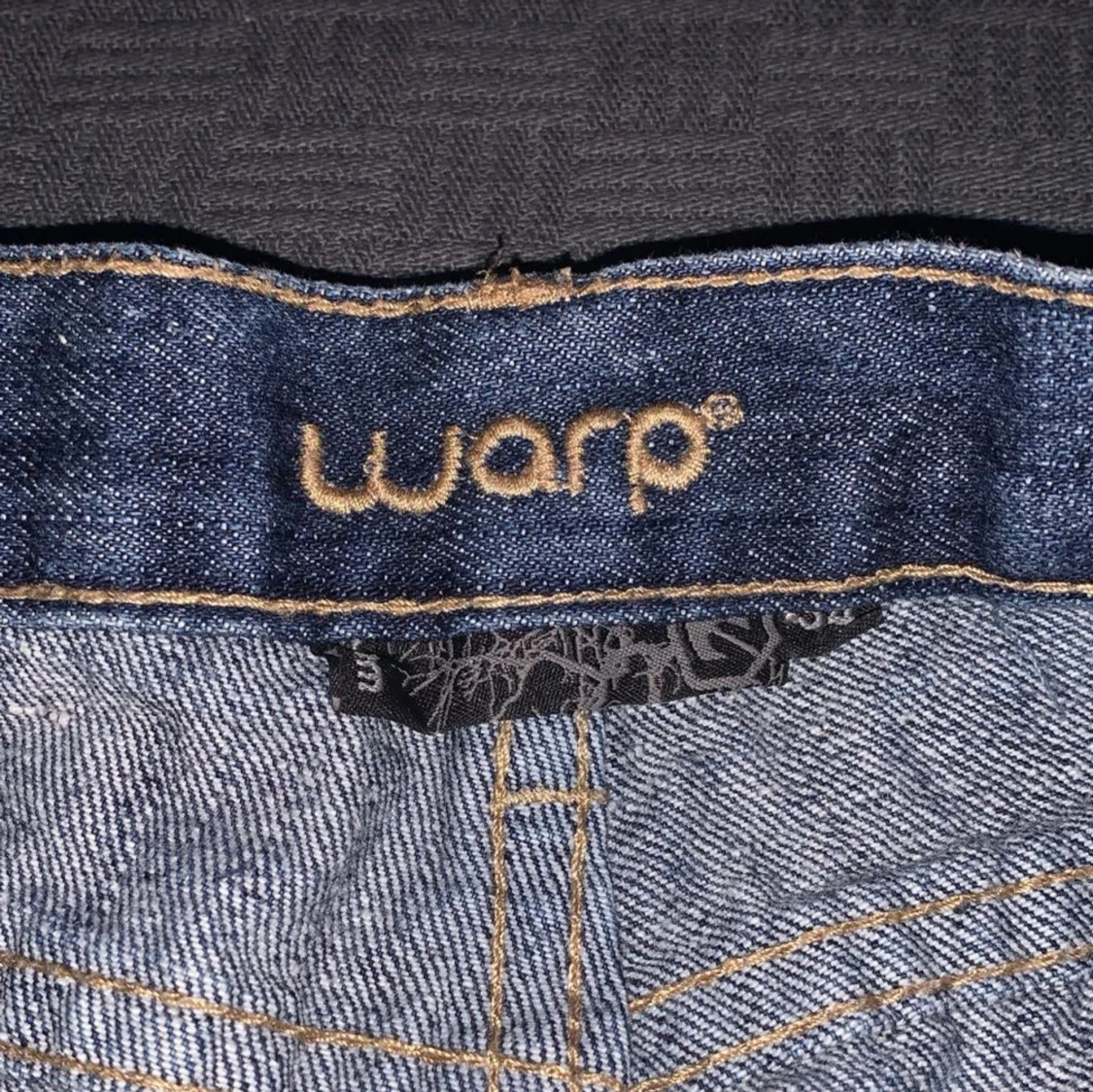 Lågmidjade jeans shorts - 91