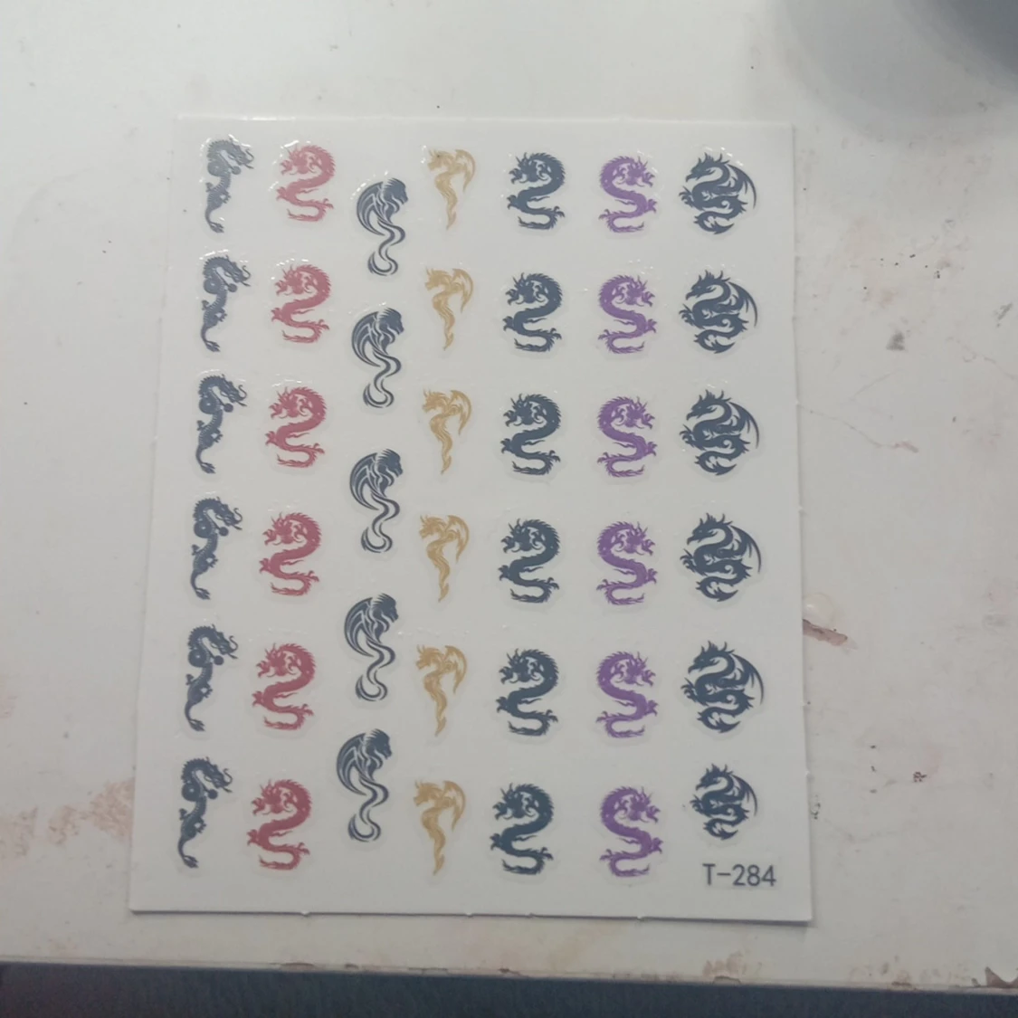 Drak och ormstickers  - 91