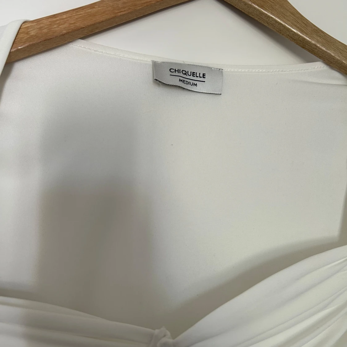 Vit långärmad topp från Chiquelle - 91