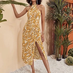 Mönstrad klänning - Mönstrad klänning från shein 