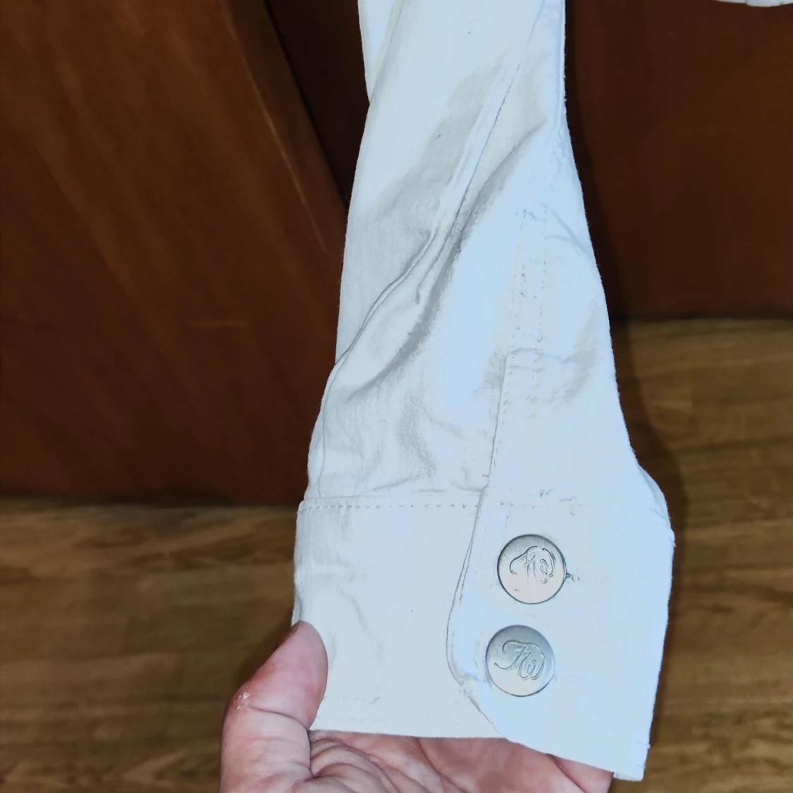 Vit jeansjacka från Flash Jeans - 91