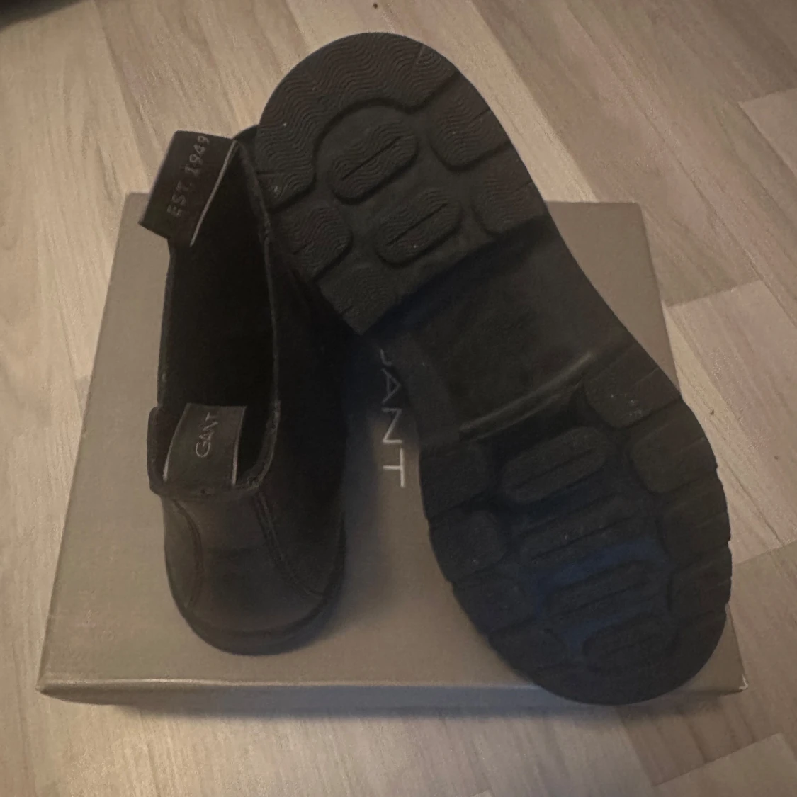 Svarta oanvända boots från Gant - 1