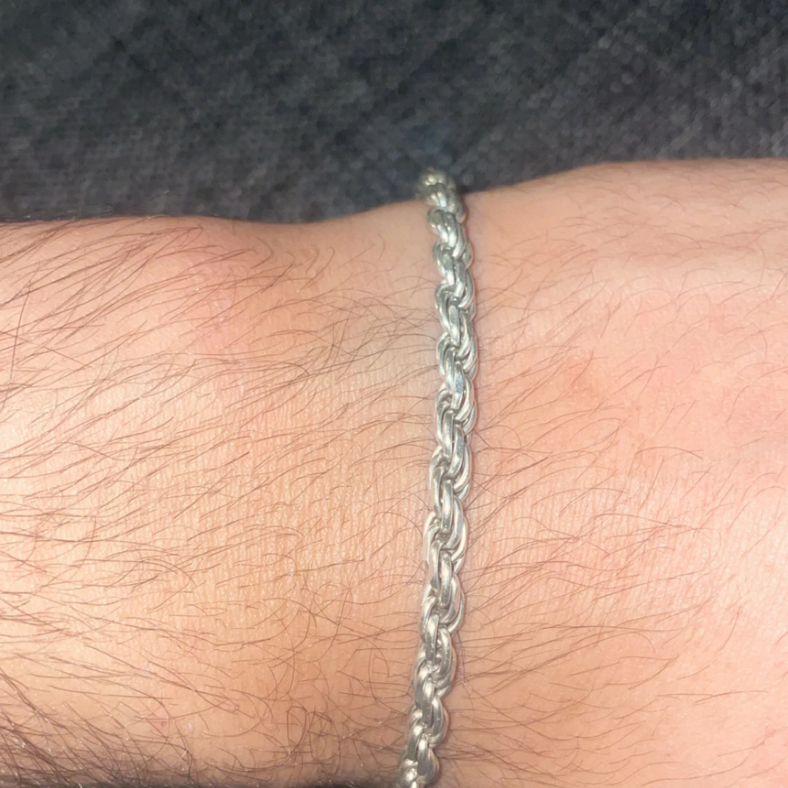 Silverfärgat armband - 1