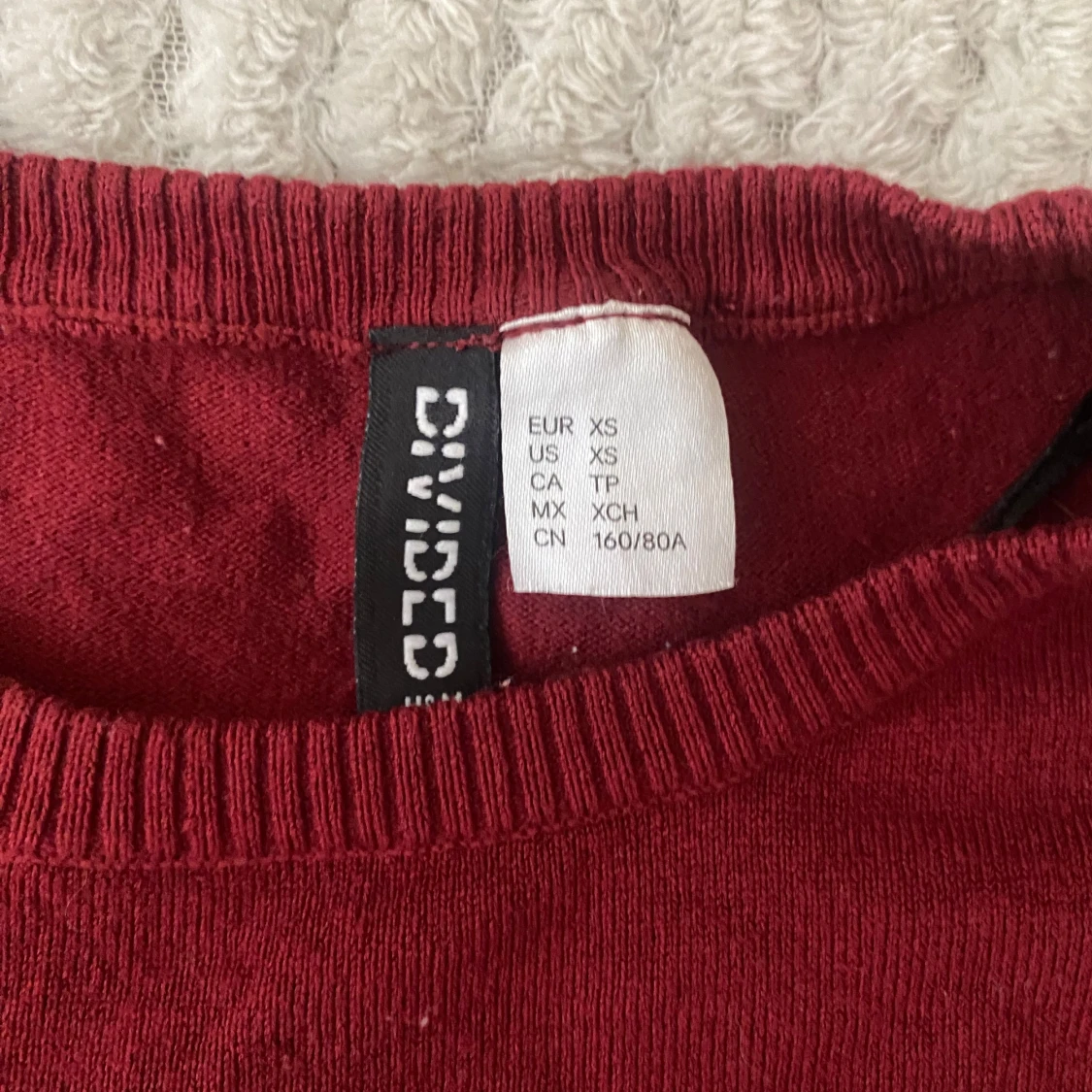 Röd tröja från H&M - 2