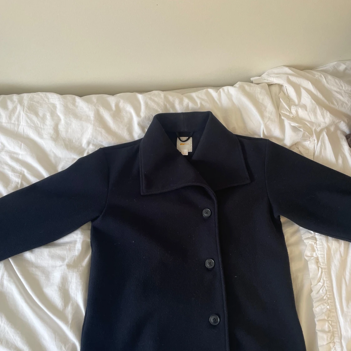 Mörkblå kappa från Gina Tricot - 1