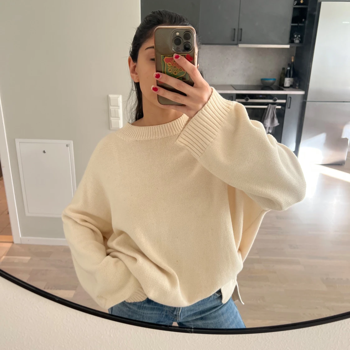 stickad tröja från Stradivarius