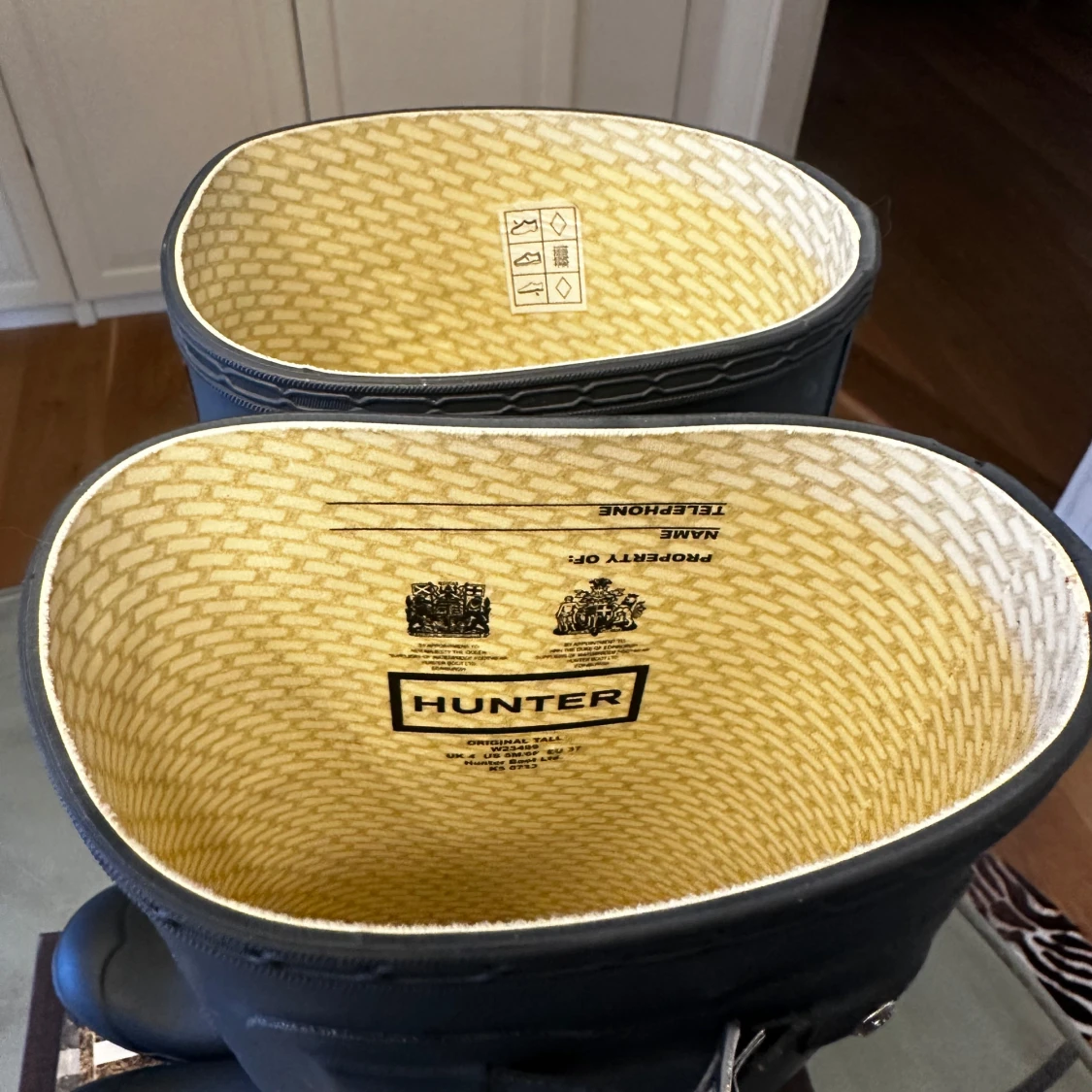 Svarta stövlar från Hunter - 1