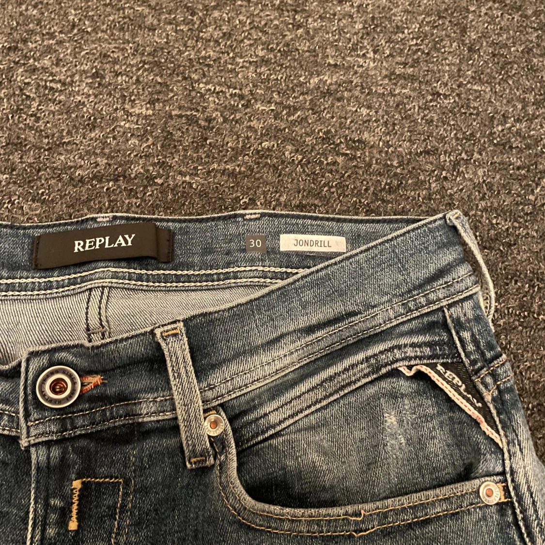 Blå jeans från Replay - 92