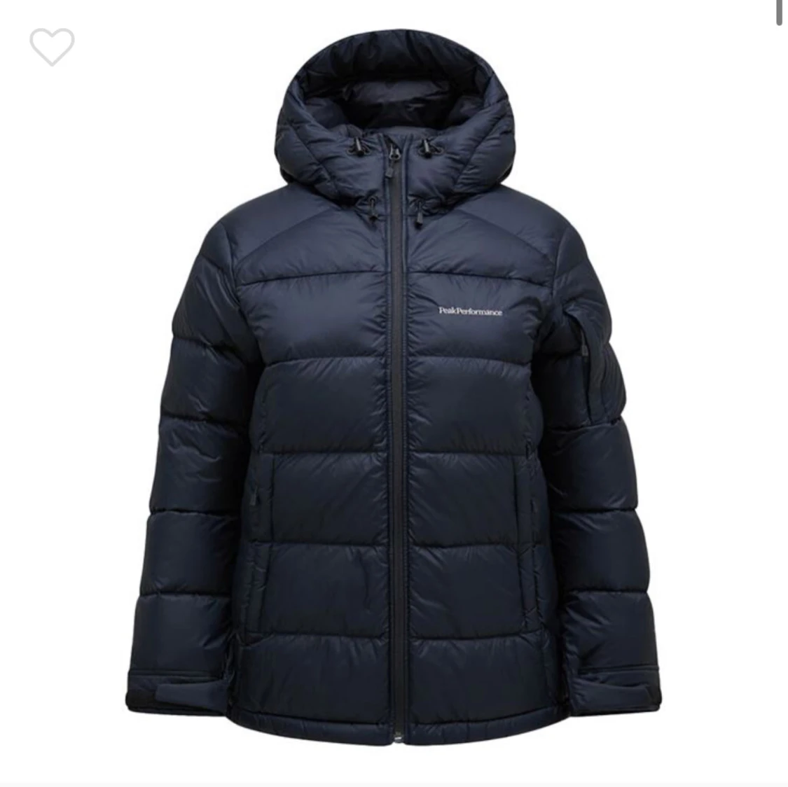 Mörkblå dunjacka från Peak Performance - 91