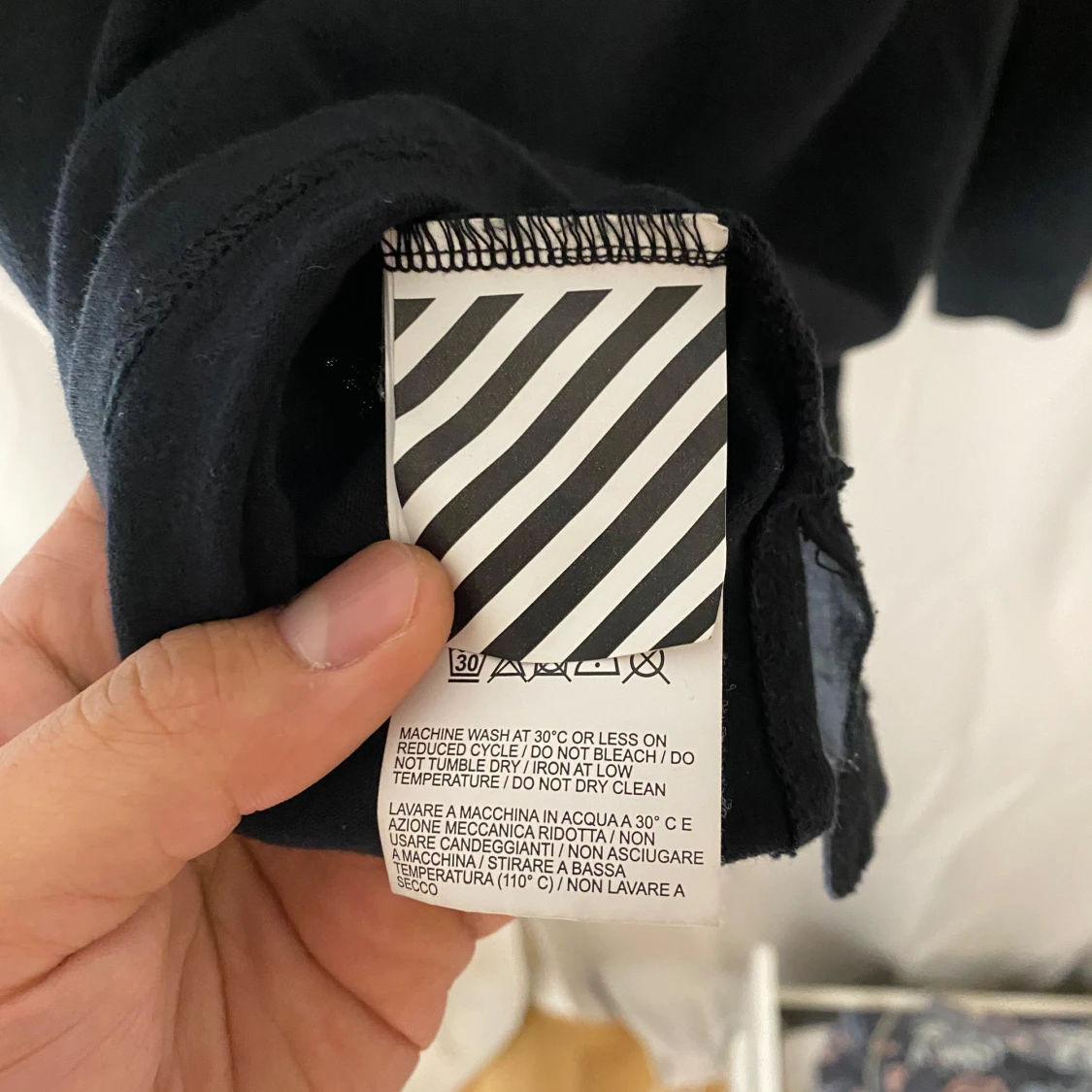 Svart långärmad tröja från Off-White - 93