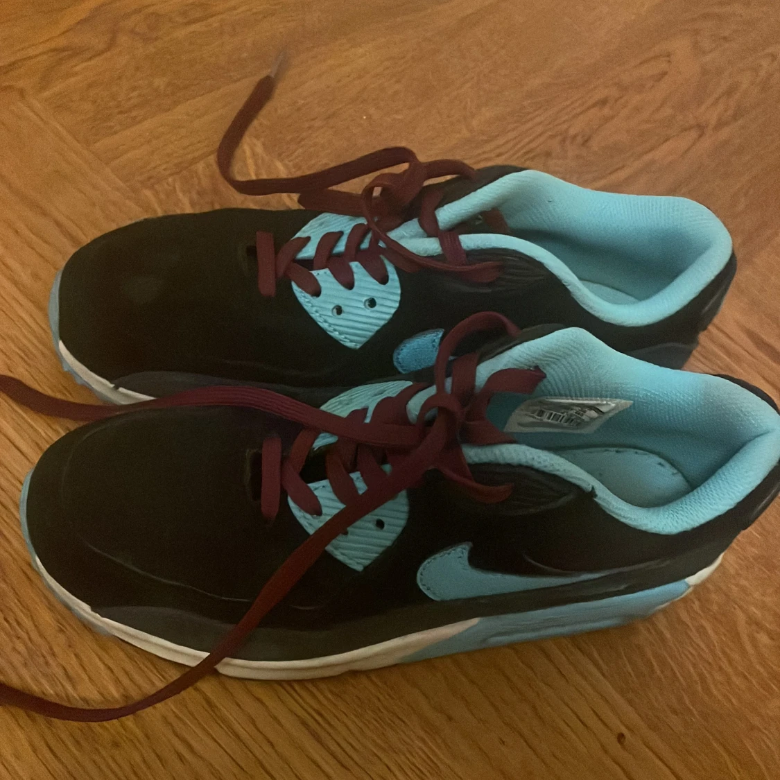 Nike Air Max sneakers i svart och blå