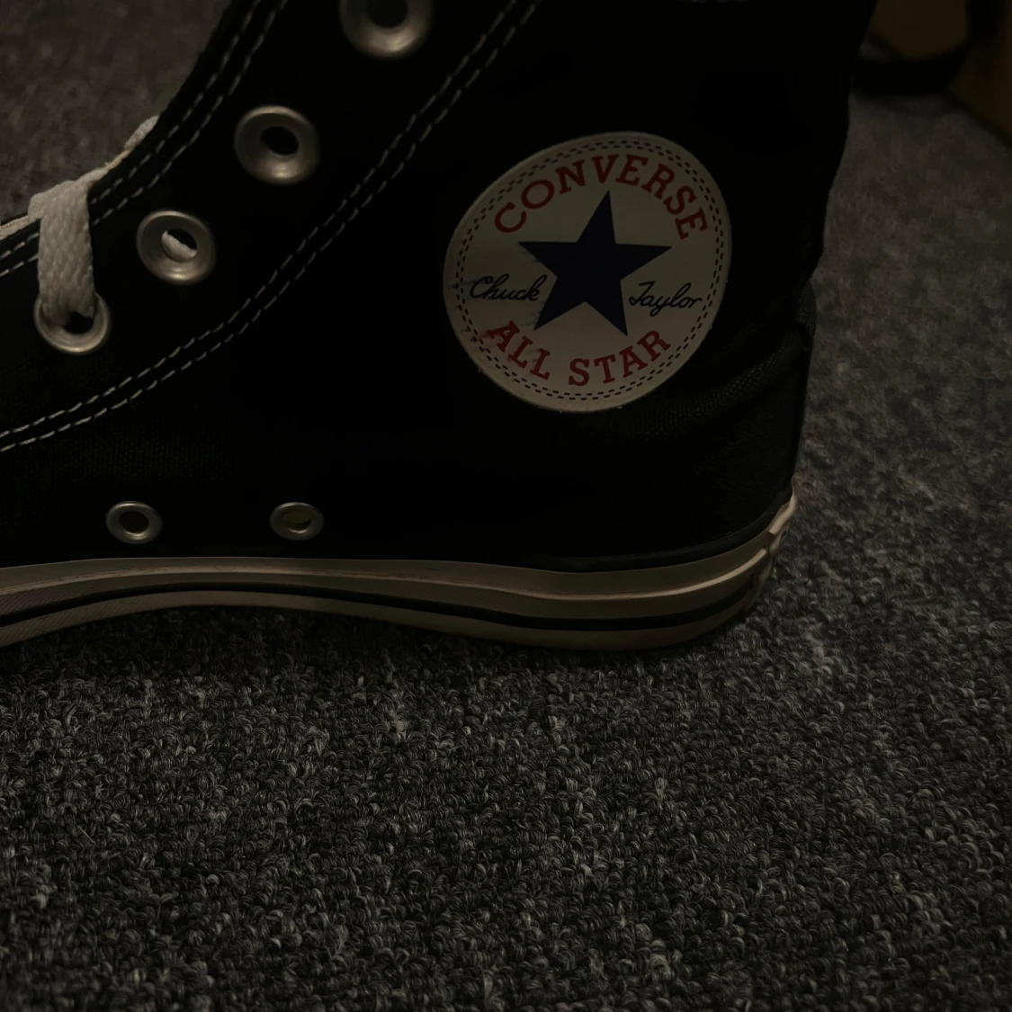 Svarta Converse All Star