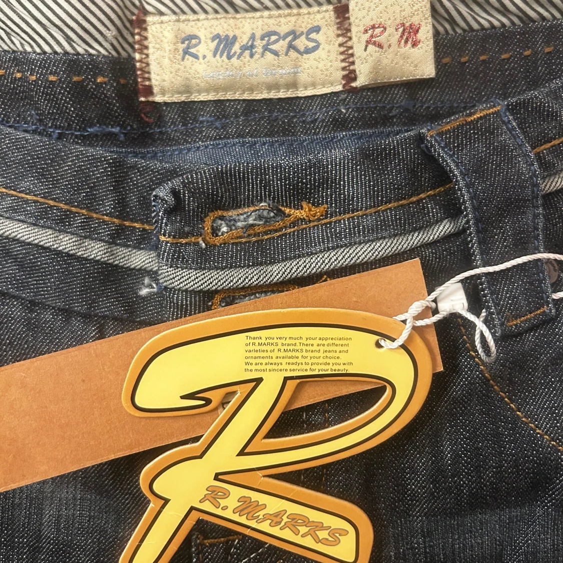 Mörkblå jeans från R. Marks - 91