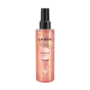 La Rive Sparkling Rose Body Mist - Fräsch och blommig body mist från La Rive med doften Sparkling Rose. Flaskan är genomskinlig med en rosa ton och har en praktisk sprayfunktion. Perfekt för en snabb uppfräschning under dagen.
