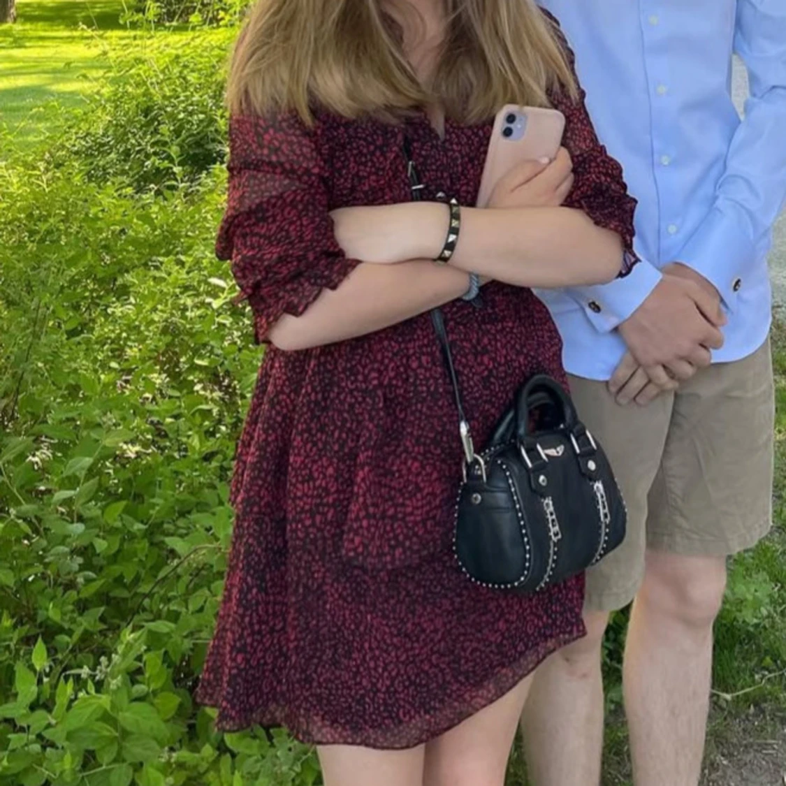 Svart och röd klänning från Zara - 90