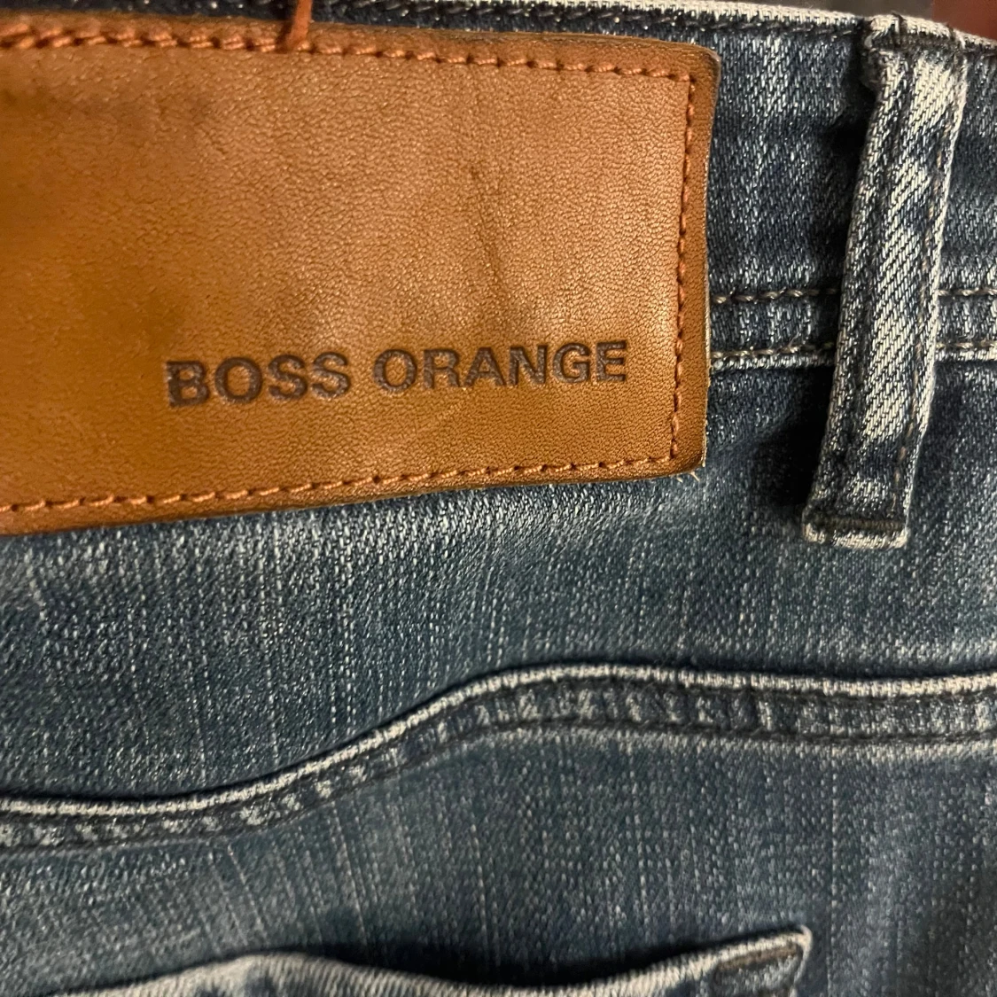 Blå jeans från Boss Orange - 90