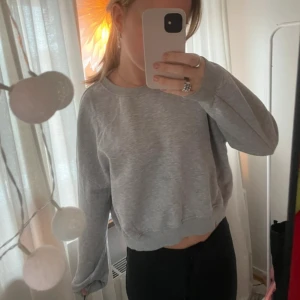 Grå sweatshirt  - Grå sweatshirt från lager 157💕