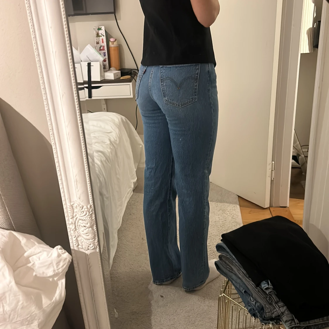 Levis jeans i blå denim - 90