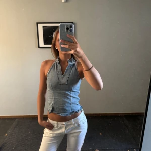 Denim topp - Såå fin. Storlek xs. 