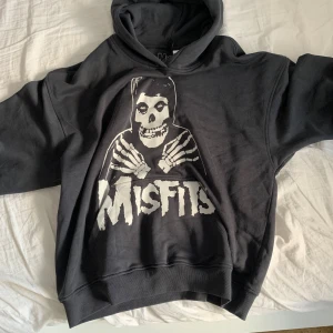 Grå Misfits hoodie - Slutsåld grå Misfits hoodie från Hm. Ordinarie pris 299. Pris kan diskuteras.