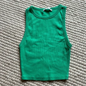 Kort topp - Grön kort topp från Zara i 36. Bra skick.