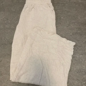 Linnes byxor  - Linnes byxor  Stretch  Beige 