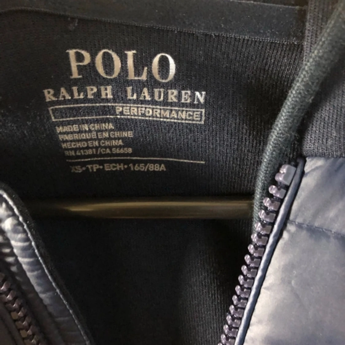 Blå dunjacka från Polo Ralph Lauren - 90
