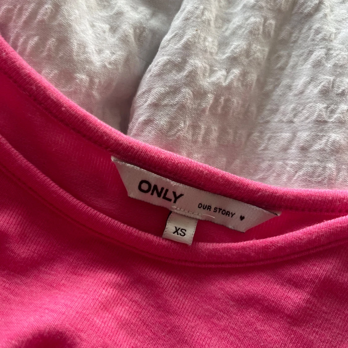 Rosa trekvartsärmad tröja från only - 4