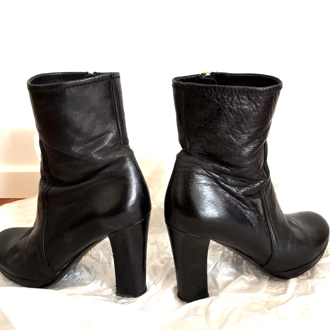 Svarta boots med dragkedja - 1