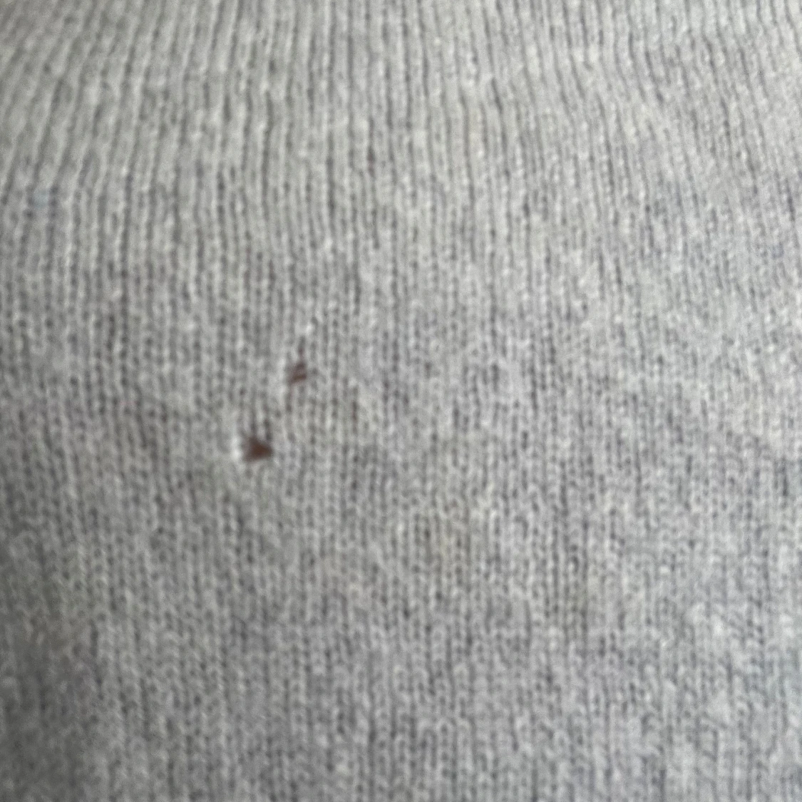 Ljusblå stickad tröja - 2