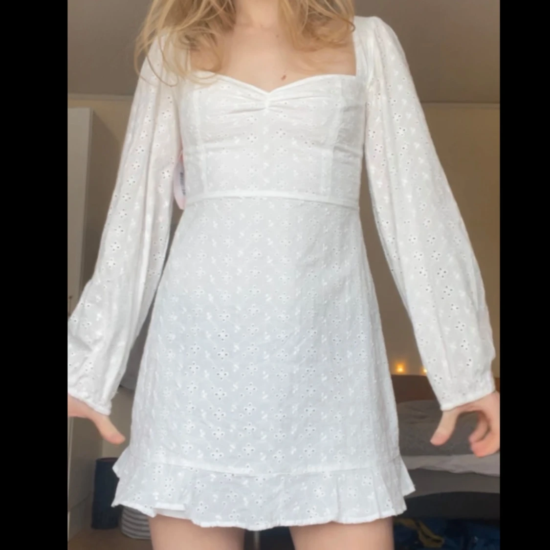 Studentklänning/vit sommarklänning